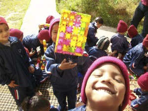 Panauti Children's garden, jardin d'enfant de Panauti, novembre 2014.